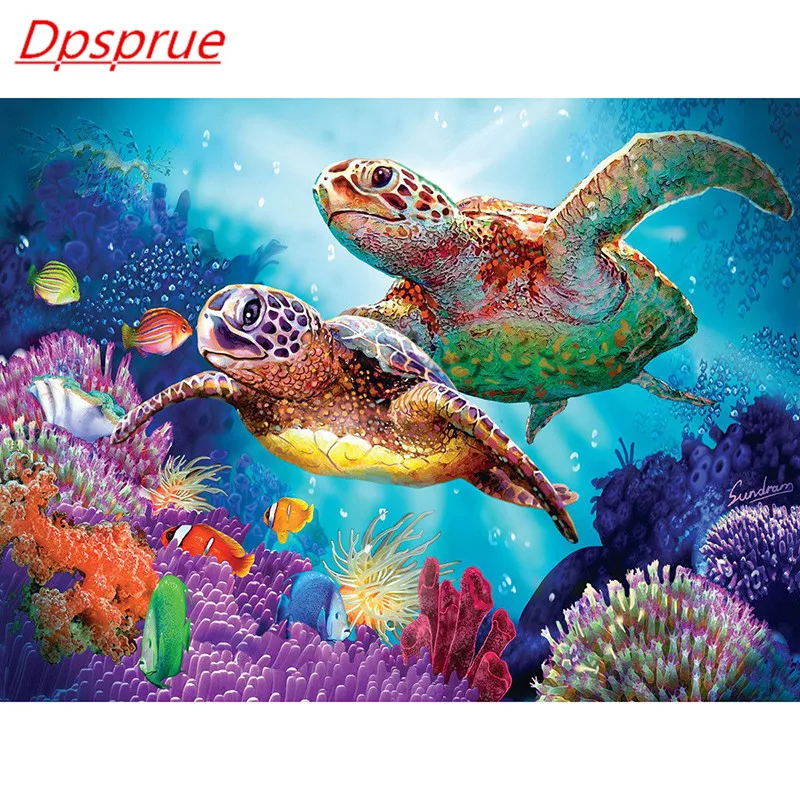 Полноразмерная Алмазная 5D картина Dpsprue с квадратными и круглыми стразами сделай