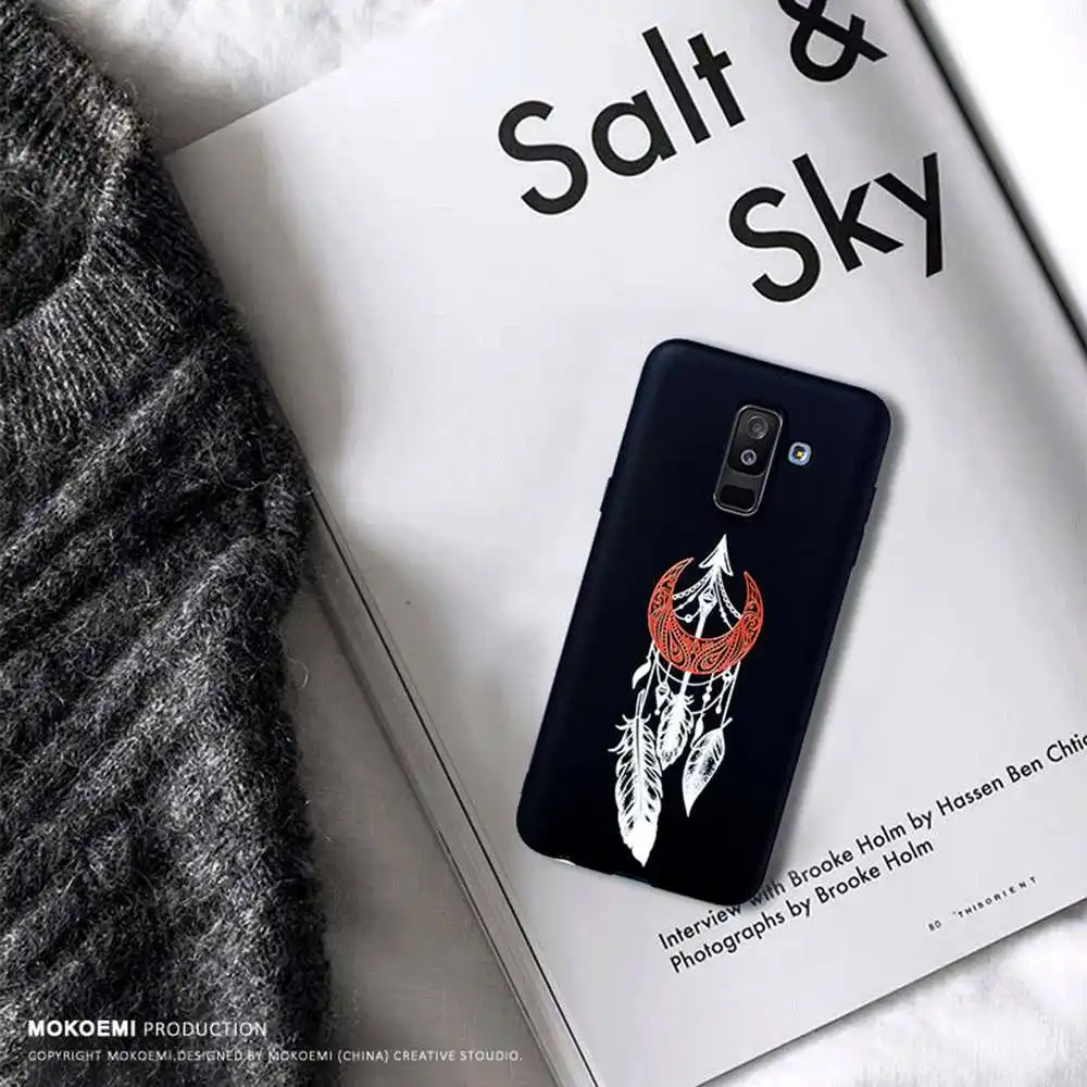 Mokoemi Модный узор Роскошный мягкий 5," для samsung Galaxy A6 чехол для samsung Galaxy A6 Plus чехол для телефона