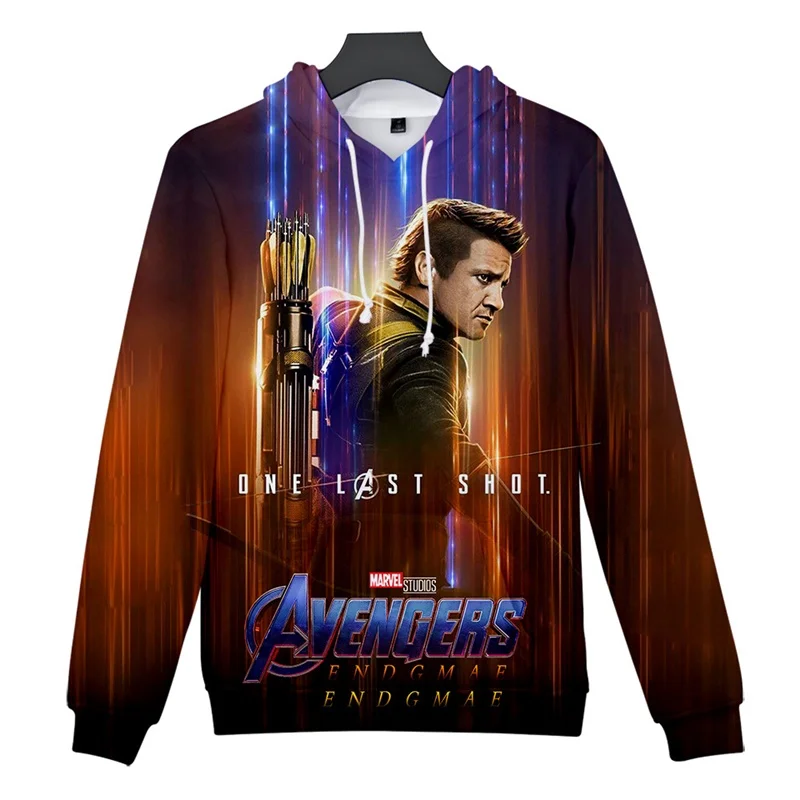 Мужские толстовки с капюшоном Cloudstyle Hawkeye мужские длинным рукавом S 5XL|Мужские и