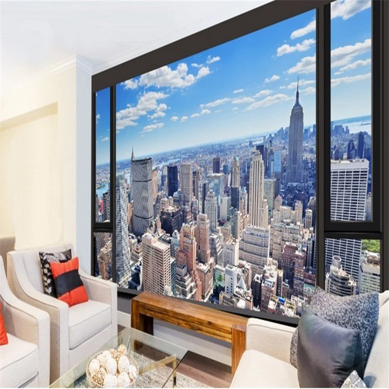 Фотообои beibehang 3d под заказ Современная фотобумага для гостиной спальни