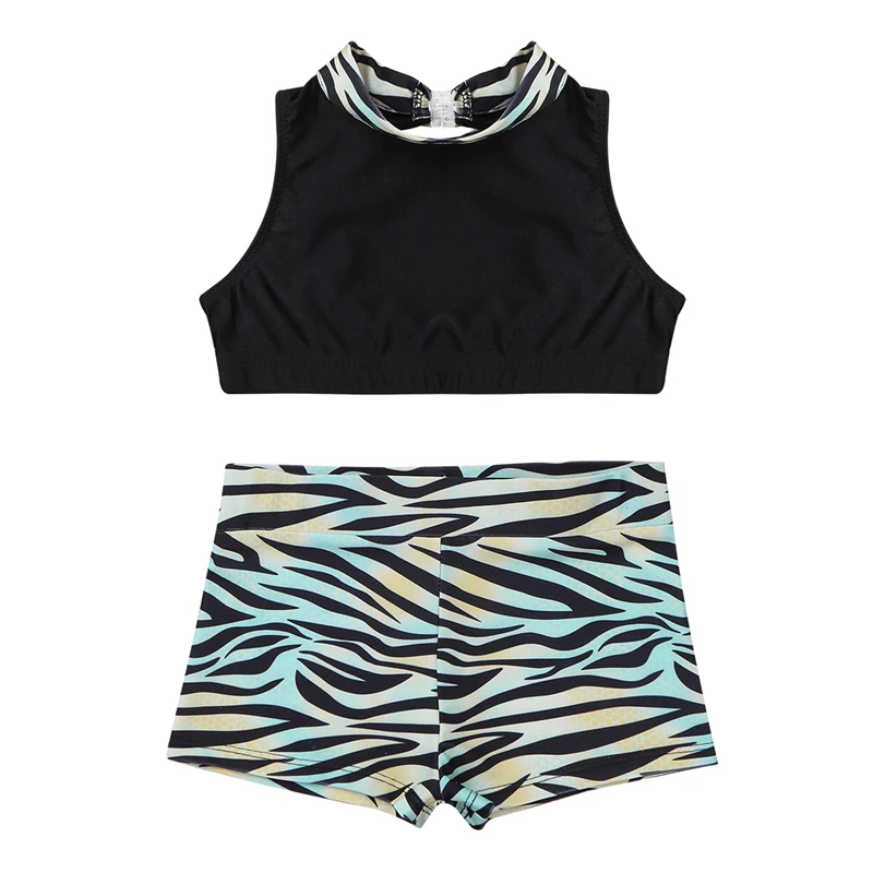 IIXPIN/танцевальный костюм для балета гимнастики трико Одежда танцев топ без