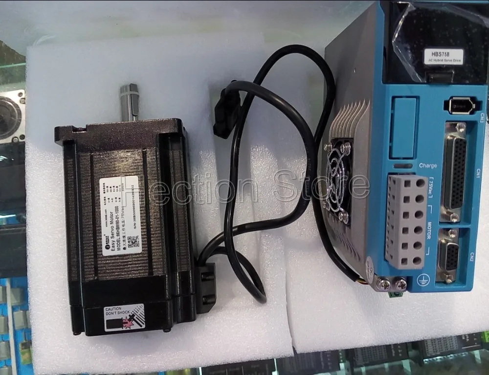 Новые простые сервоприводы Leadshine HBS758S и гибридный сервопривод 86HBM80 01 1000 набор с