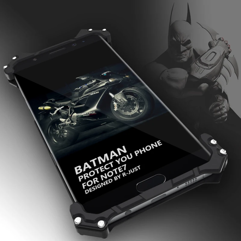 R-JUST серия Бэтмен тяжелый пылезащитный металлический бронированный Алюминиевый
