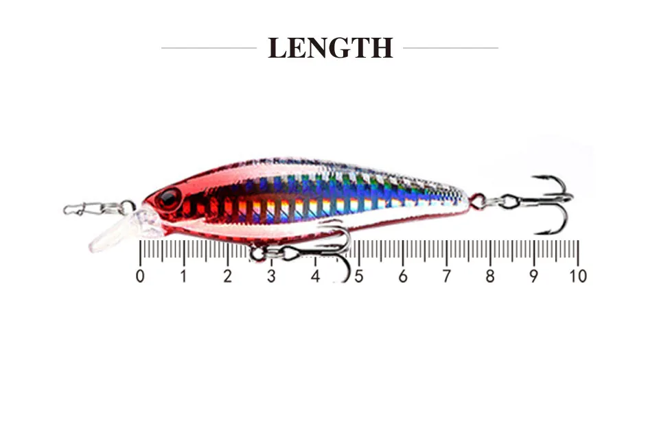 Kingdom Floating Minnow 75 мм 10,5 г жесткая приманка для рыбалки приманка Джеркбейт Искусственные воблеры с 3D рыбий глаз модель 5210