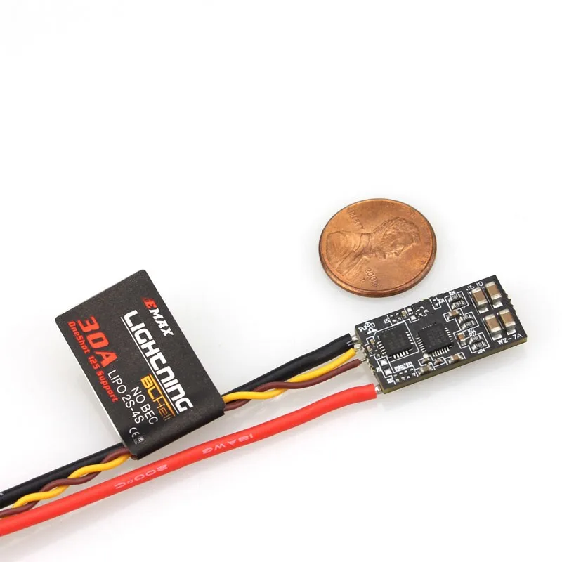 Новейший электронный мини регулятор скорости EMAX BLHeli для lightning 30A ESC RC ESC|emax