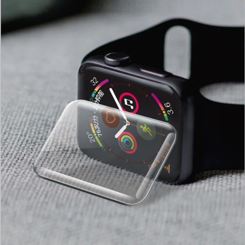Suntaiho ТПУ полное покрытие HD защитная пленка для экрана Apple Watch серии 4 44 мм Защитная
