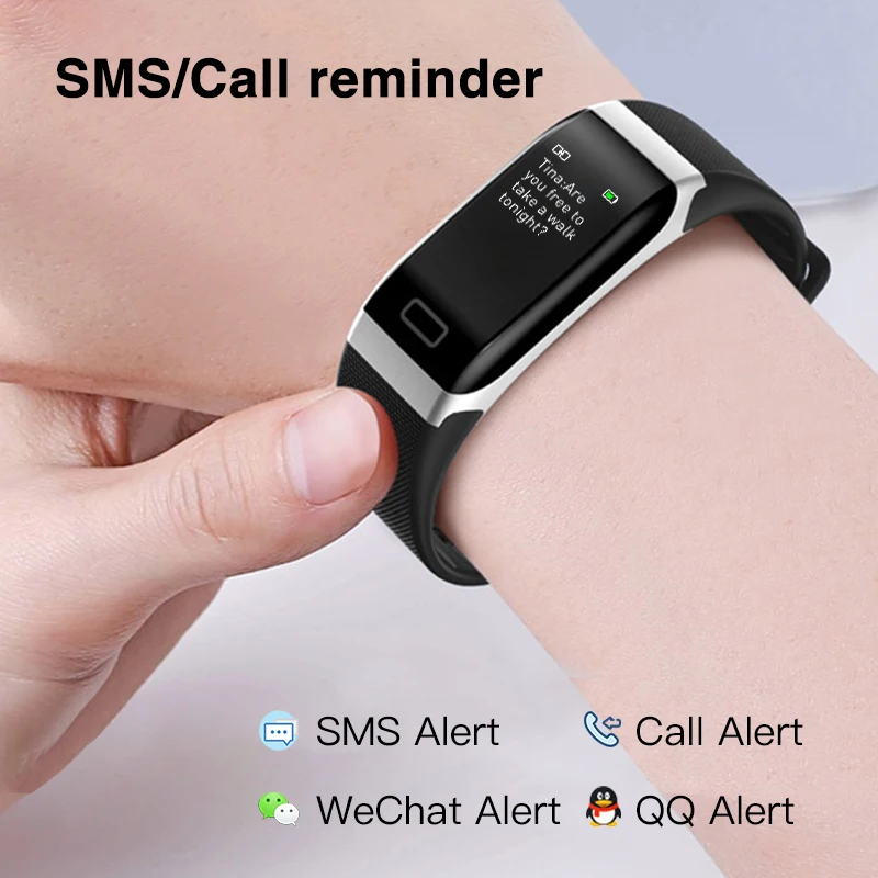 HUACP R7 Smart Watch Sport монитор сердечного ритма крови Давление фотоплетизмографический