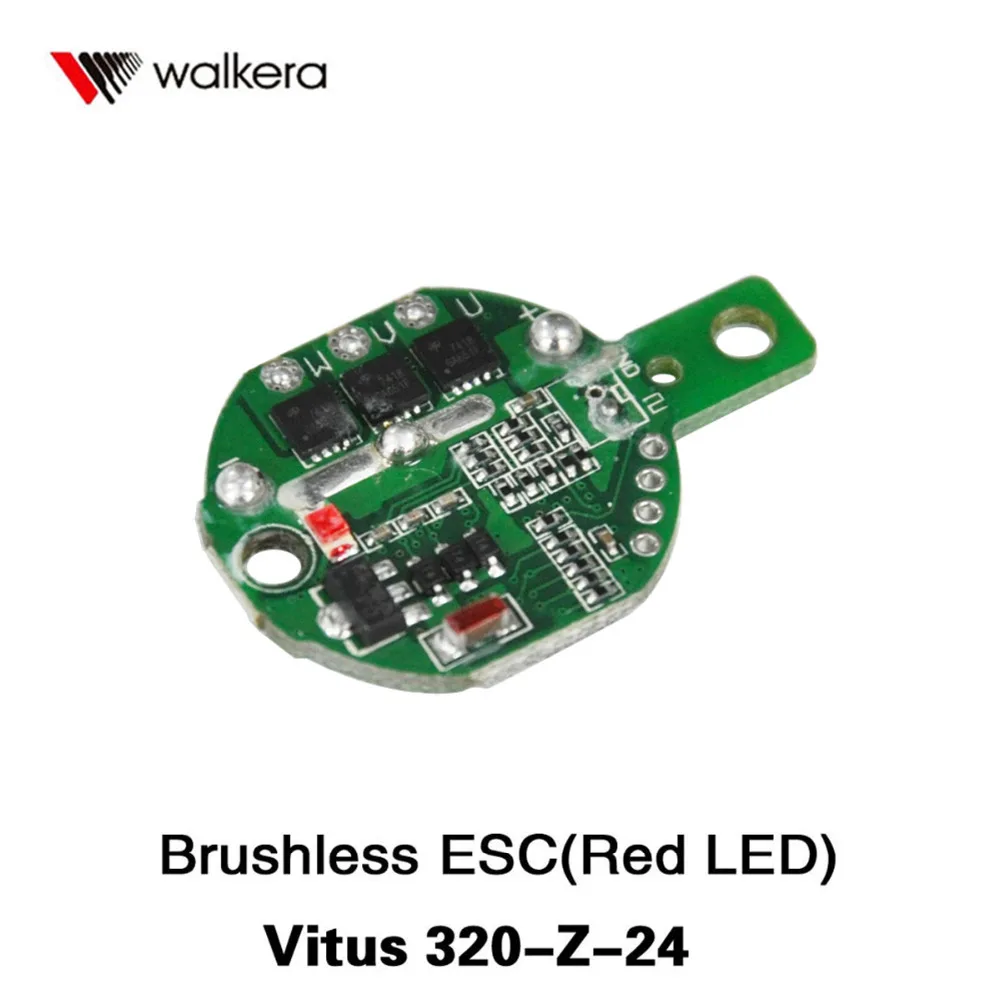 

Оптовая продажа Оригинальный Walkera VITUS 320 складной RC Quadcopter запасная часть Vitus 320-Z-24 бесщеточный ESC (красный светодиод)