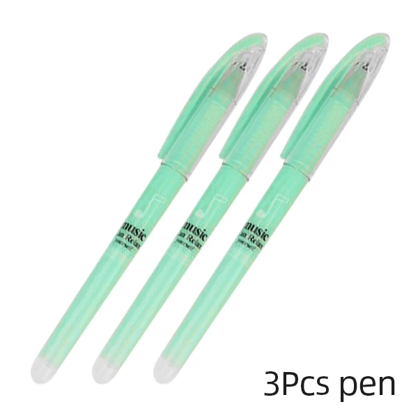 1147 Light Green Climemo милые стираемые гелевые ручки для школы офисные принадлежности Горячая 3 шт./лот 0,38 мм волшебные чернила кавайные канцелярские принадлежности магазин студенческие письма - Цвет: 1147 Light Green