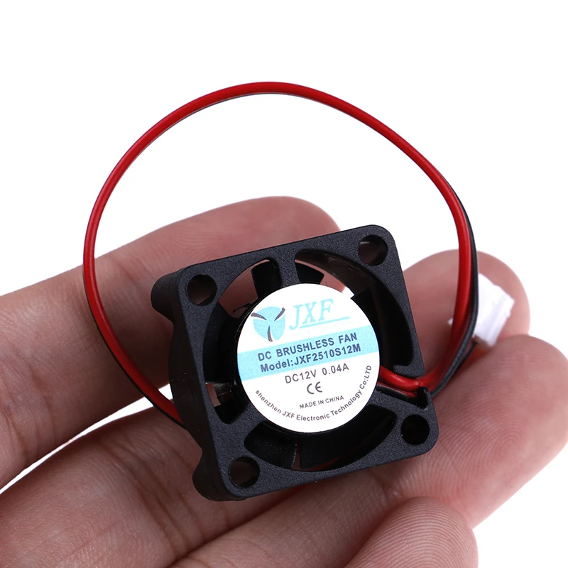 Мини DC 12 V Бесщеточный Охлаждающий вентилятор 2510 S Радиатор охлаждения 25 мм 25*25x10