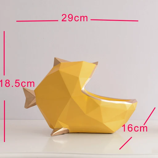 Аксессуары для украшения дома, 3D статуя, коробка для хранения, статуэтка, домашний декор, стол, скульптура, украшение для свадебной вечеринки - Цвет: 12