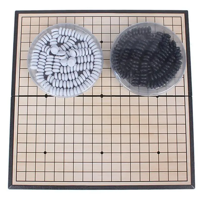 Магнитный камень Go настольная игра полный комплект 19x19 линии Weiqi Baduk | Спорт и