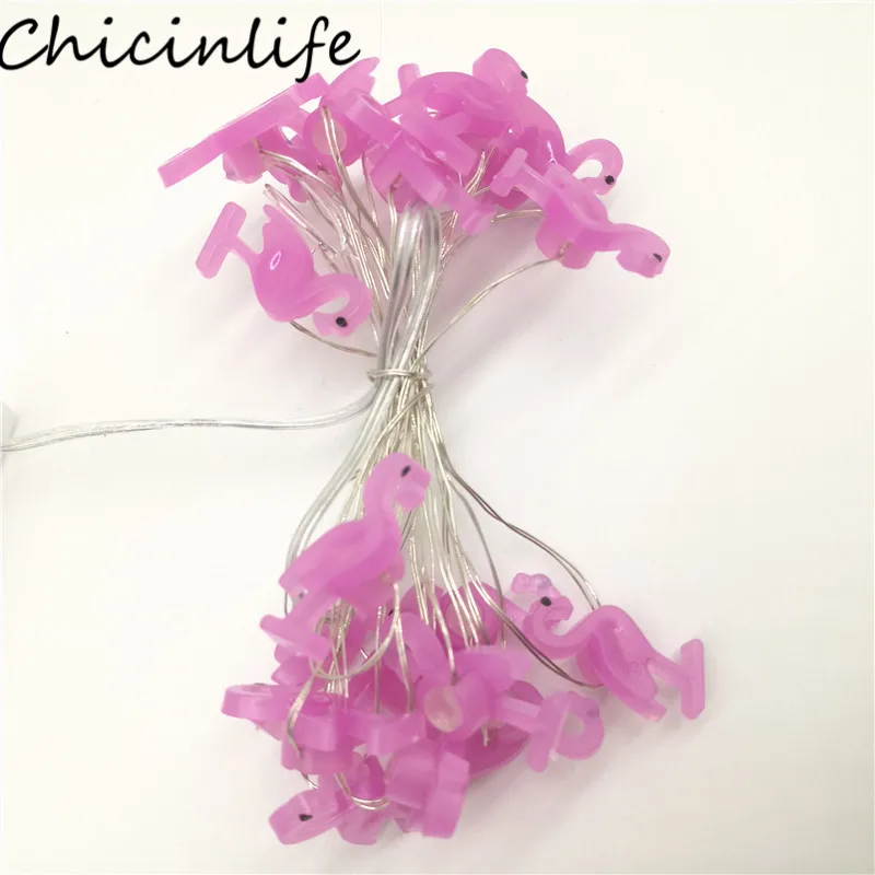 Chicinlife 1 комплект Русалка Фламинго ананас Единорог гирлянда ночсветильник