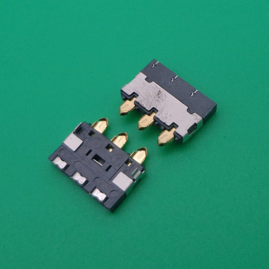 3 контактный внутренний разъем для аккумулятора зажим замена контакта мобильных