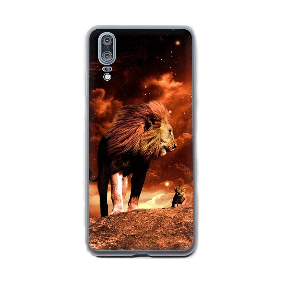 Чехол для телефона Desxz Lion King Huawei P30 P8 P9 P10 P20 Pro P Smart Lite Mini Plus | Мобильные телефоны и