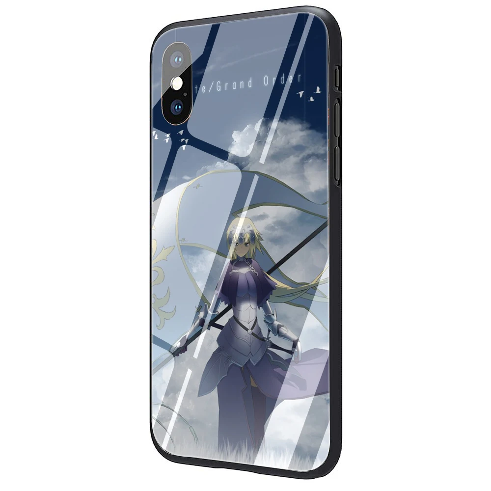 G7 Fate Grand Order аниме закаленное стекло чехол для телефона iphone 5 5S 6 6S Plus 7 8 Plus X XS XR 11 Pro Max - Цвет: G7