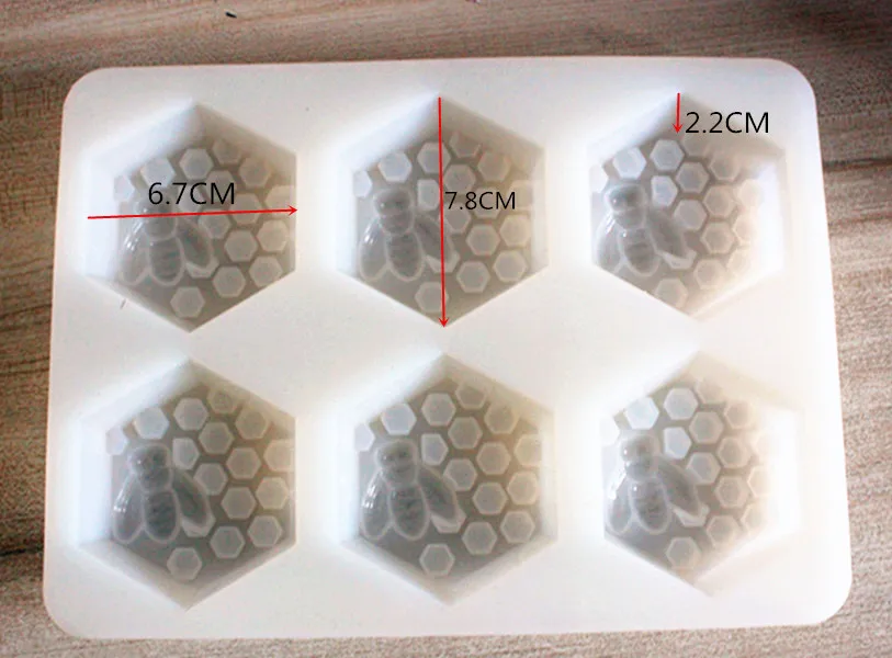 Несколько форм для мыла пчелиное гнездо многоугольный инструмент выпечки сделай