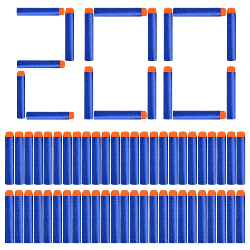 200 шт пули для Nerf игрушечный пистолет страйкбол воздушные пистолеты полые N strike