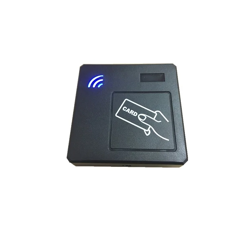 IC no key button Водонепроницаемый Бесконтактный RFID 125 кГц 13,56 МГц ID IC Wiegand Wg26 Wg34 кардридер для системы контроля доступа - Цвет: IC no key button