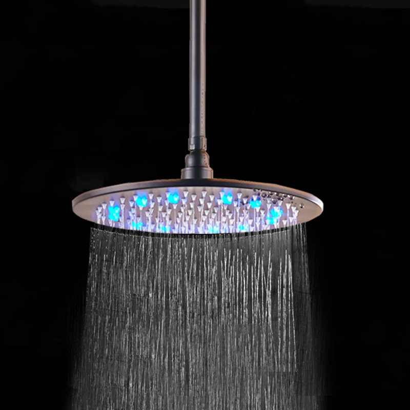 Uythner три светодиодный А изменение цвета с температурой настенный Rainful душевая