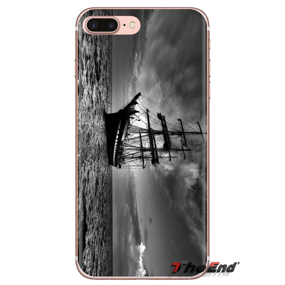 Sail Ship Ultra At sea HD Wallpaper Soft Skin Cover For Xiaomi Mi4 Mi5 Mi5S Mi6 Mi A1 A2 5X 6X 8 9 Lite SE Pro Max Mix 2 3 2S |