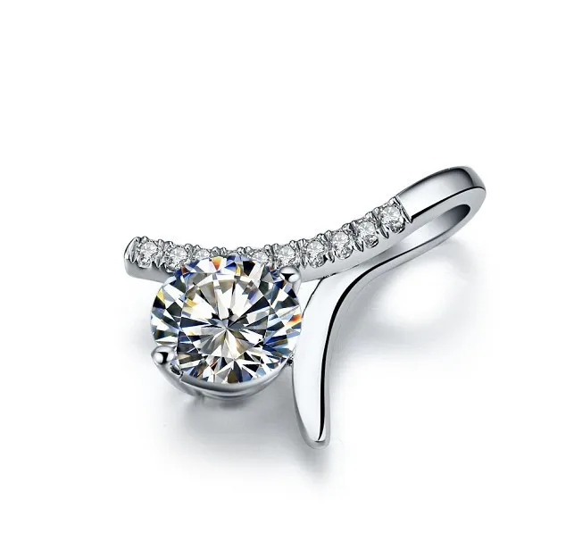 Лучший подарок для подруги модная человеческая форма 2 карата NSCD красивый