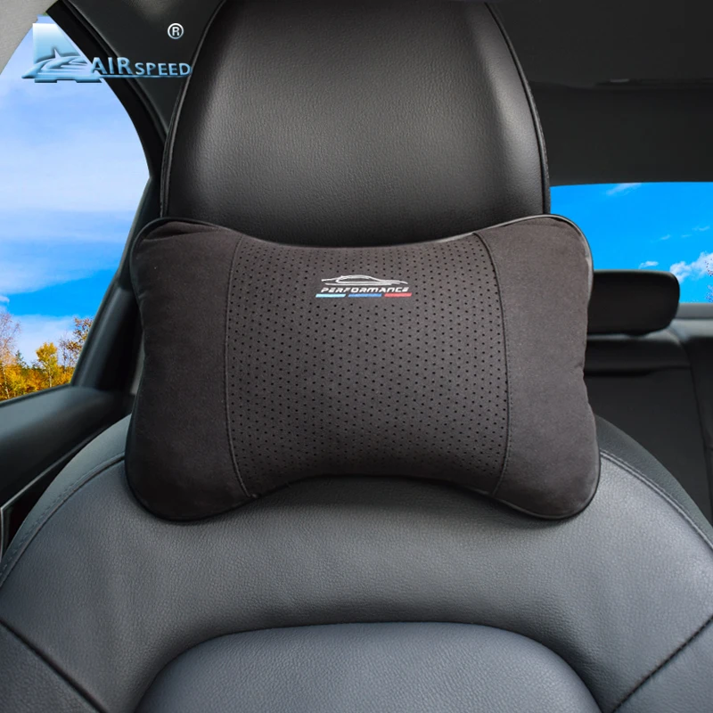 

AIRSPEED Leather Car Pillow Neck Pillow Headrest Accessories Universal for BMW ///M E46 E90 E92 E60 E39 E36 F30 F10 F20 G30 E87