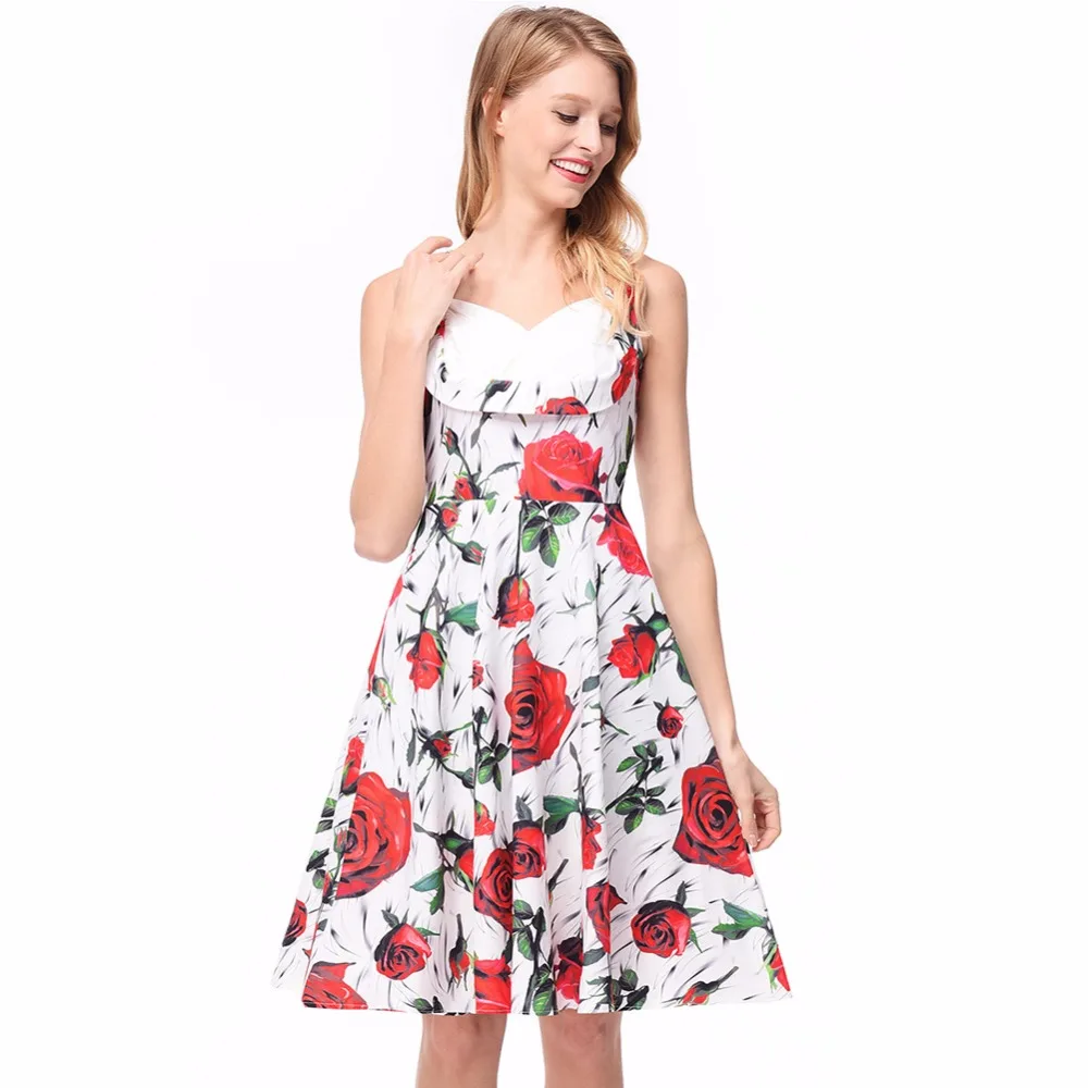 2018 Women Dresses Sexy Elegant Party Club Wear Bandage Vintage Boho Beach Ladies Plus Summer Size Floral Dress Casual Vestidos | Женская