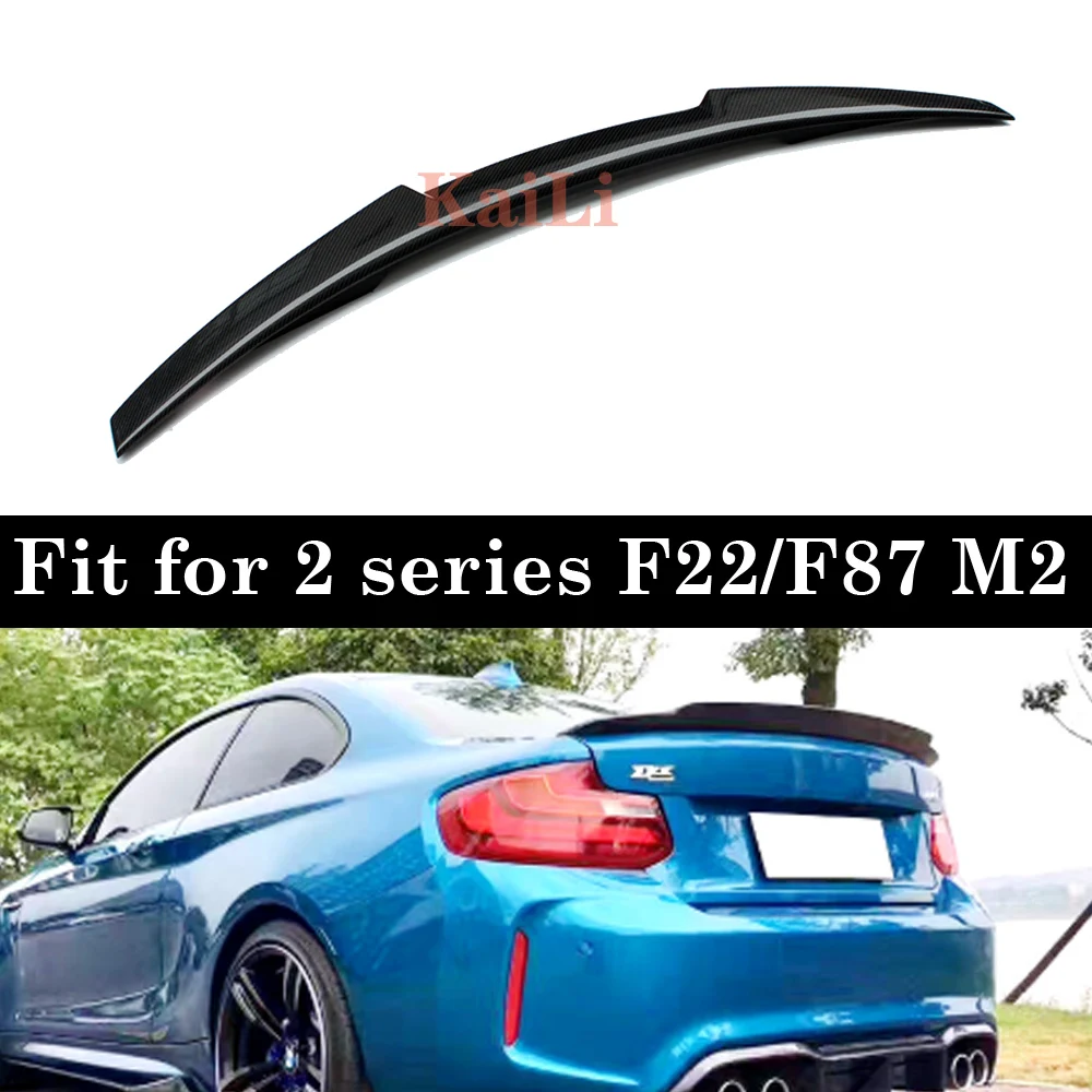 Спойлер M4 для BMW 2 серии F22 Coupe & F87 M2 крылья из углеродного волокна 2014 UP 218i 220i 228i