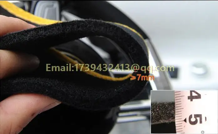 Аксессуары для стайлинга автомобиля крышка приборной панели peugeot 206 2001 2003 2005 2007 2008