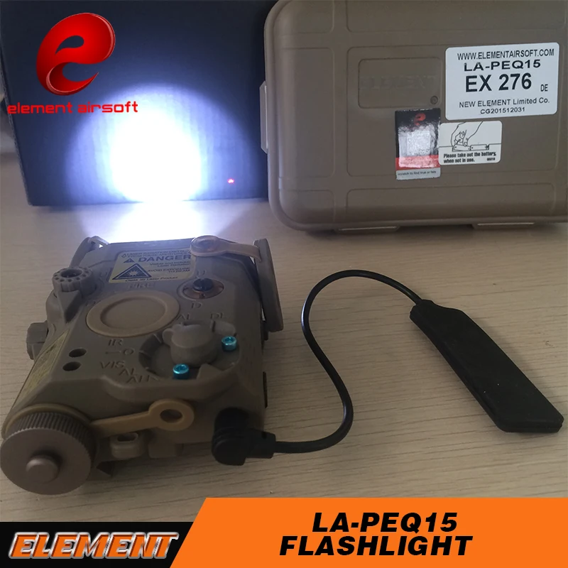 Element Airsoft тактический флэш-светильник PEQ15 IR Red Laer светильник M3X охотничий светильник оружейный светильник PEQ15