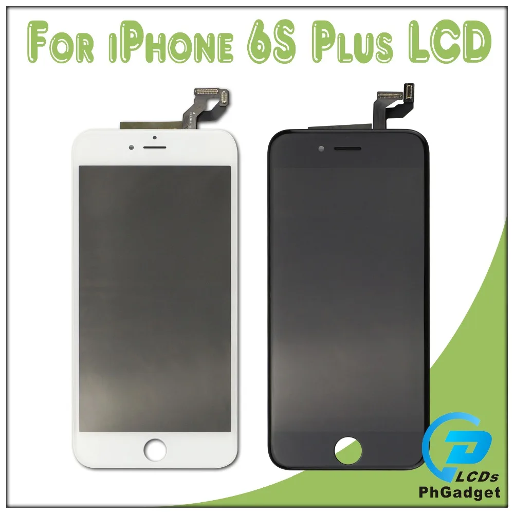 20 шт./лот дигитайзер + сенсорный экран и ЖК-дисплей для iPhone 6S plus 6SP Черный Белый