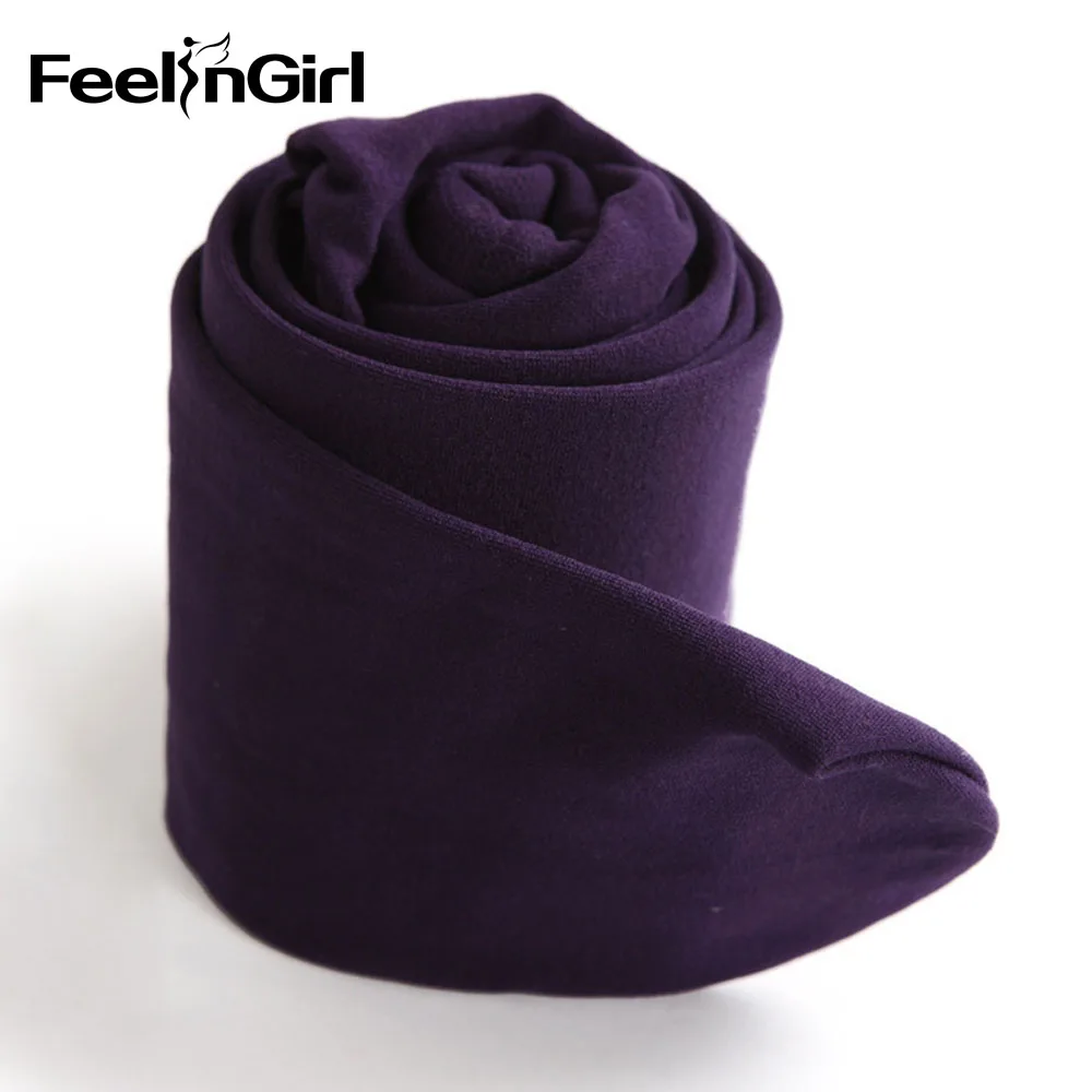 Feelingirl модные повседневные Теплые Зимние Женские легинсы из искусственного