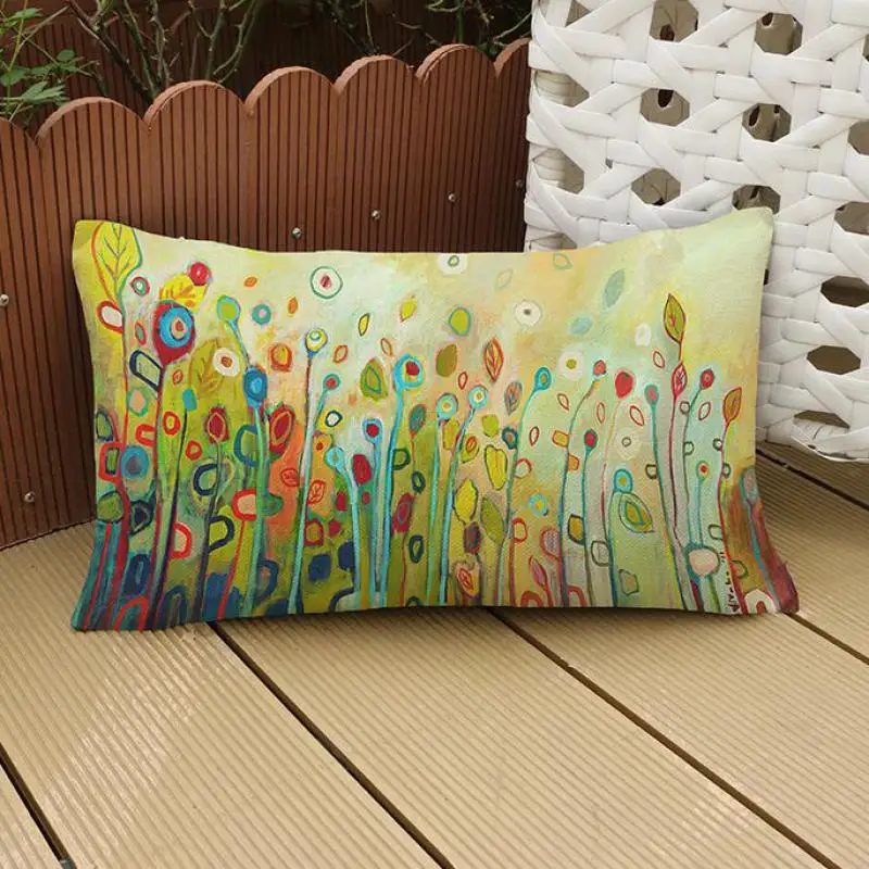 2019 Style DecorativeThrow Pillows Case Parrot Bird Pattern Cushion Cover Sofa Pillow Home Decoration | Дом и сад