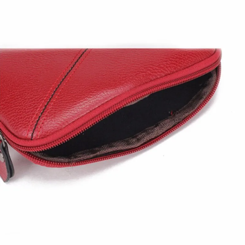 Кошелек из искусственной кожи в винтажном стиле винно красные кошельки для монет