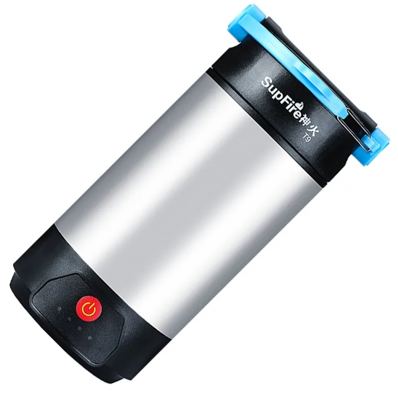 Supfire Отдых на природе света светодиодный usb-фонарик Фонари a T9 палатка вспышки света 18650 для Sofirn конвой велосипед Фонари