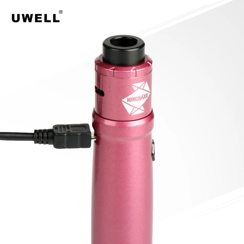 Оригинальный Uwell Nunchaku комплект RDA TPD с Vape Tank No 18650 батарея мод электронная сигарета