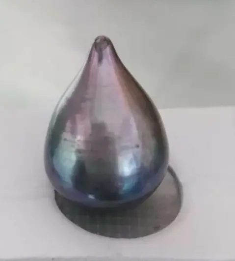 

Free Shipping 1pc huge natural tahitian peacock blue loose pearl