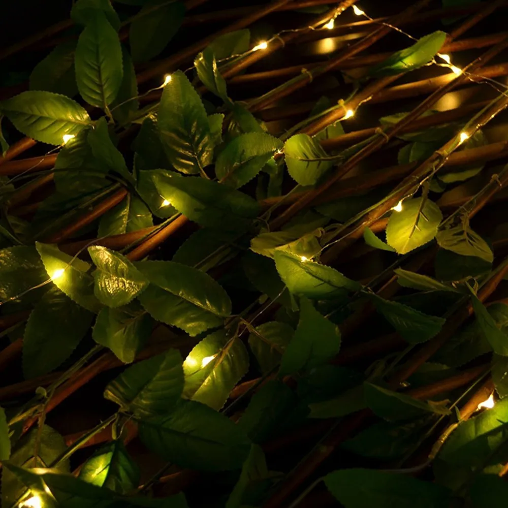 Светодиодная гирлянда с медным проводом 10 м 100 светодиодов|copper wire string light|wire lightsfairy