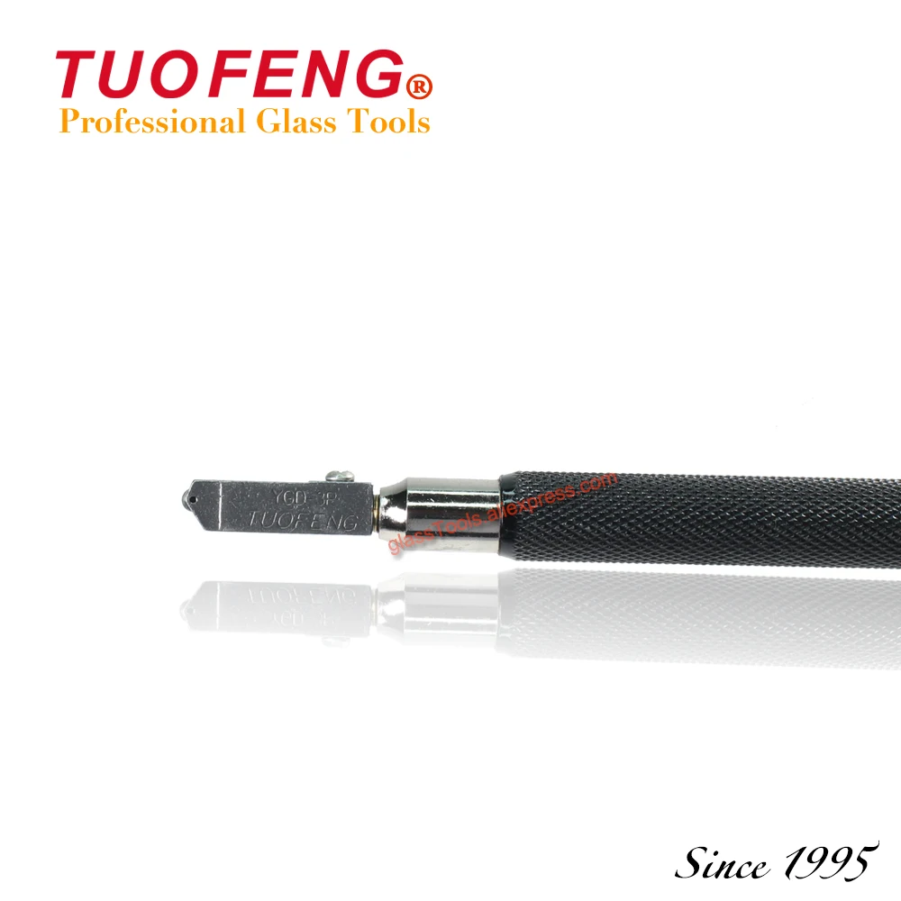 TUOFENG Профессиональный стеклорез YGD-3P B для резки стекла формы 3-15 мм, режущий стеклянный инструмент, керамический плиточный резак, маслоподача, тип TOYO