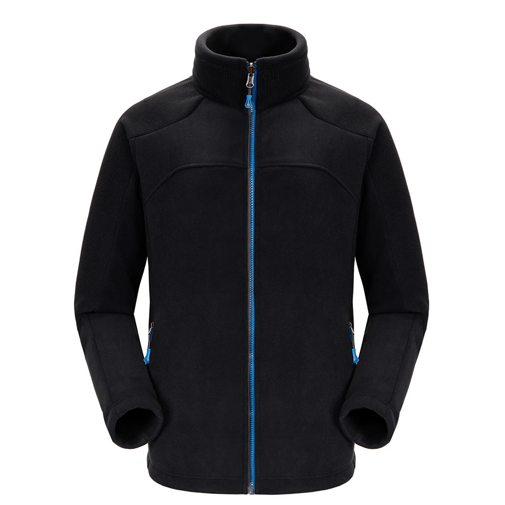 Men Winter Thicken Thermal Patchwork Coat Male Soft Chaqueta Outdoor Fleece Jackets Hiking Camping Warm Jacket | Спорт и развлечения