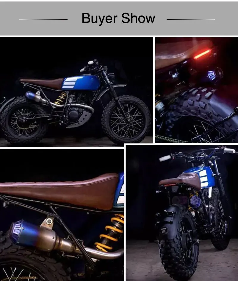 ZSDTRP Универсальный 51 мм Мотоцикл выхлопная труба akrapovic мотоцикл Yoshimura выхлопная труба для GP Байк велосипед ямы Honda Yamaha