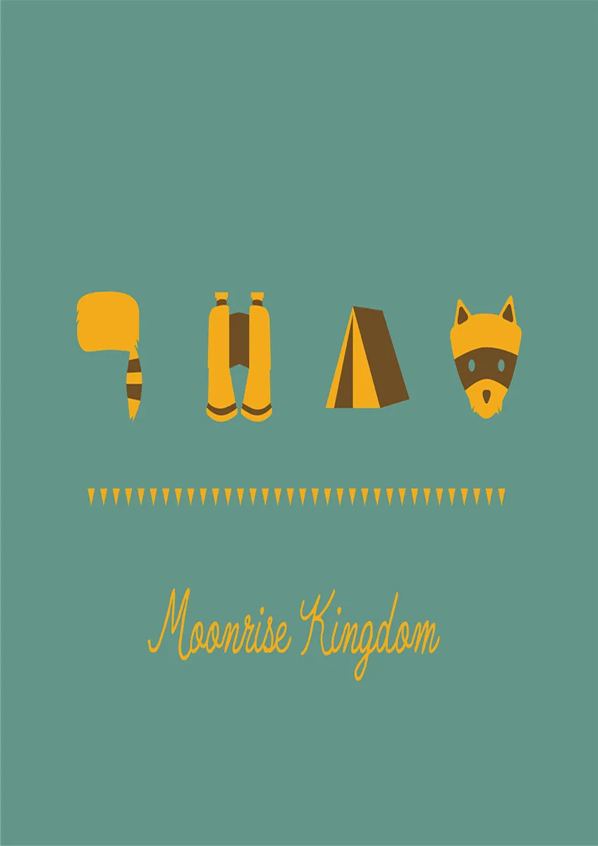 Moonrise Kingdom фильм Винтаж Ретро плакат декоративный DIY настенный календарь живопись наклейки домашние плакаты бар Арт Декор - Цвет: 14