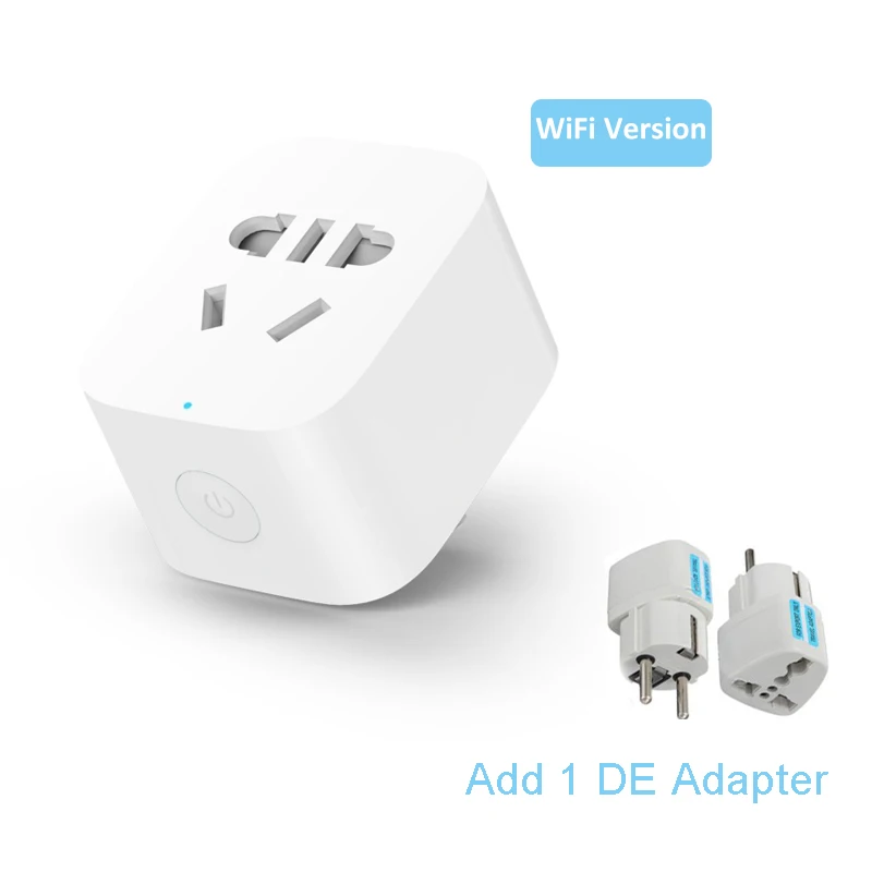 Add DE adapter XIAOMI MIJIA Смарт Wi-Fi разъем Wi-Fi версия принять ЕС AU штекер Адаптер дистанционного управления от Xiaomi Mijia APP - Цвет: Add DE adapter