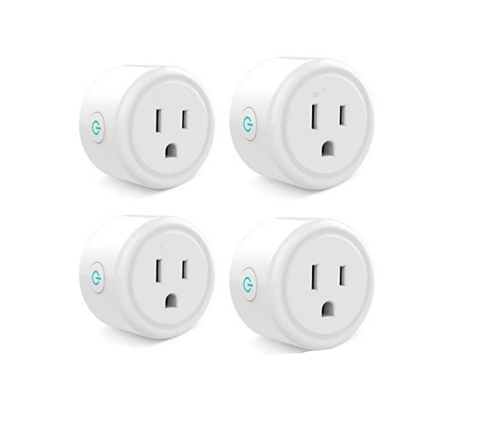 Умная мини розетка с Wi Fi совместимая Alexa Google Home и IFTTT не требуется концентратор