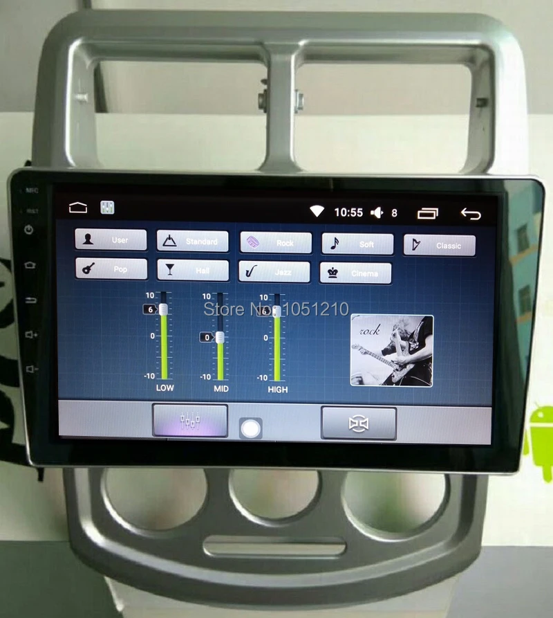 Автомобильный радиоприемник Ouchuangbo android 6 0 поддержка 1080P видео Wi Fi gps mirror link 4G сеть 2