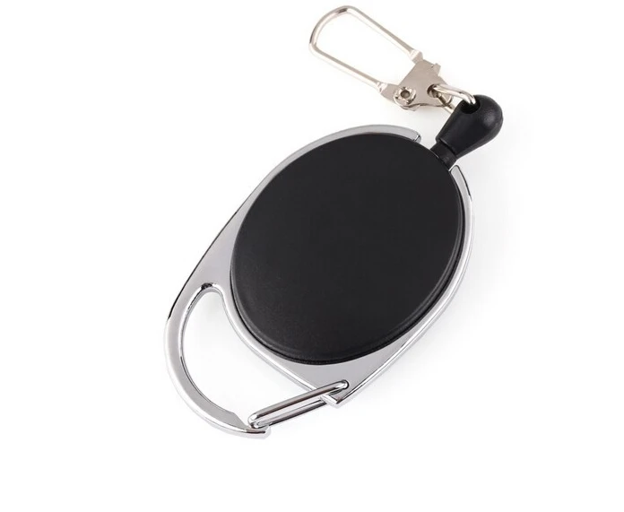 EDCGEAR выдвижное кольцо для ключей цепочка шнурок удостоверения личности бирка с
