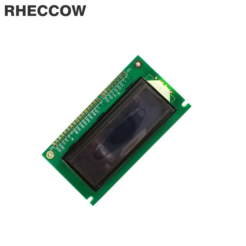 ЖК модуль с матрицей RHECCOW 5 в 12232 122x32 синей светодиодной подсветкой Белый символ LCM