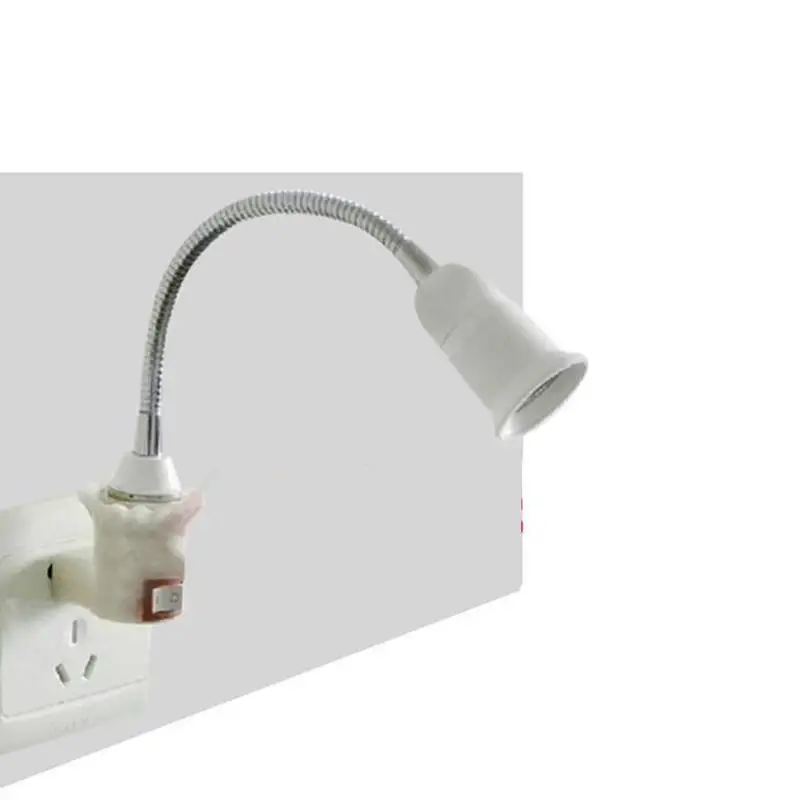 

Flexible E27 to E27 16cm Length Extend LED light Bulb lamp Holder Converters Adapter Socket Base Type Extension 1 Pc
