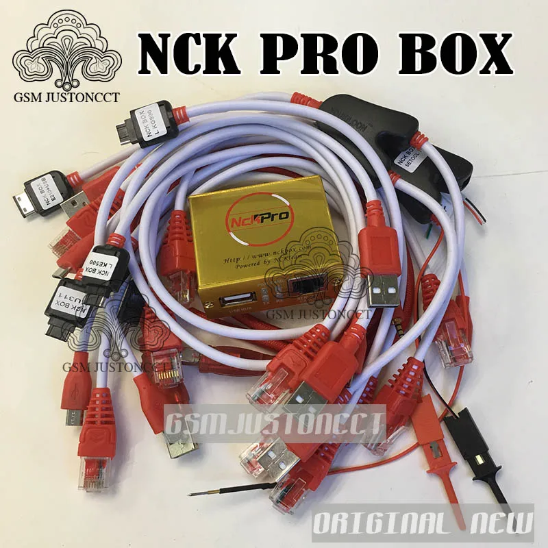 Original NCK PRO BOX nck Pro 2 box (support NCK+ UMT 2 in 1)new update For Huawei +15cables